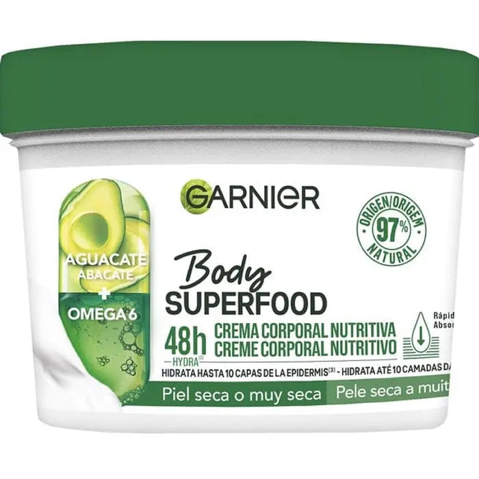 Jag Couture London - New York Garnier Body Superfood Nourishing Avocado Body Cream 380ml