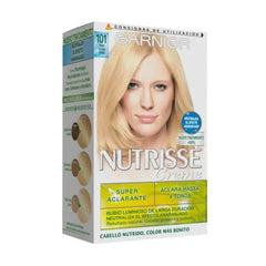Garnier Nutrisse Crème Nourishing Color 101 Platinum Ash Blonde Jag Couture London - New York