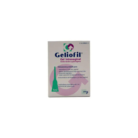 Jag Couture London New York Geliofil 7 Applications 5ml skincare product in a clear vial with label