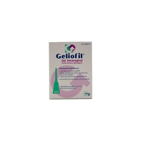 Jag Couture London New York Geliofil 7 Applications 5ml skincare product in a small tube, designed for advanced skin treatments.