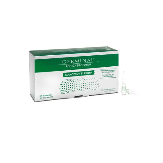 Germinal Deep Action Collagen And Elastin 30 Ampules Jag Couture London - New York