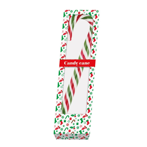 Giant red and white striped candy cane measuring 24.8cm by Jag Couture London New York, perfect for festive decorations.