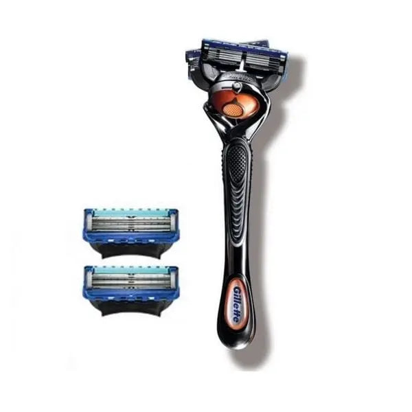 Jag Couture London - New York Gillette Fusion Proglide Manual Razor With Flexball Handle Technology And 3 Blades