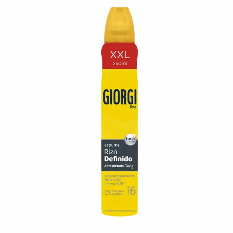 Giorgi Line Defined Curl Mousse Suitable for Curly Method 250ml Jag Couture London - New York