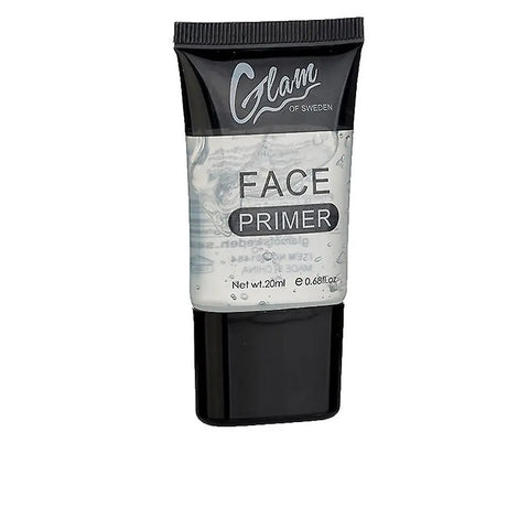 Clear face primer by Glam of Sweden in 20ml bottle, designed for smooth, even skin application.