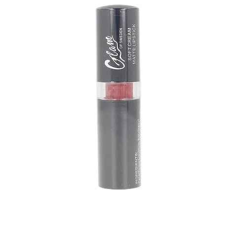 Glam of Sweden Soft Cream Matte Lipstick in shade 08 Nude, 4g, with smooth, creamy texture and natural nude color.