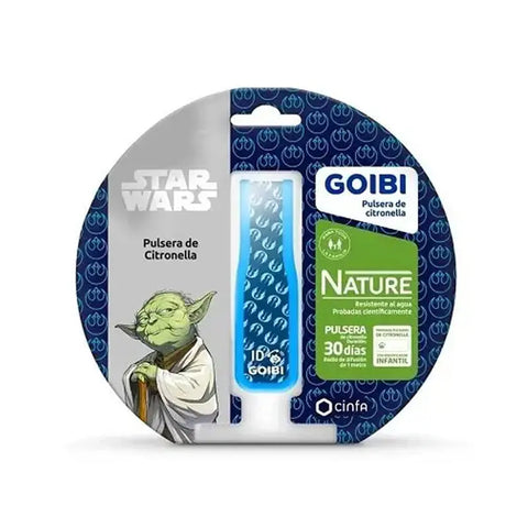 Yellow citronella bracelet featuring a Star Wars Yoda design by Jag Couture London New York, natural and stylish insect repellent accessory.