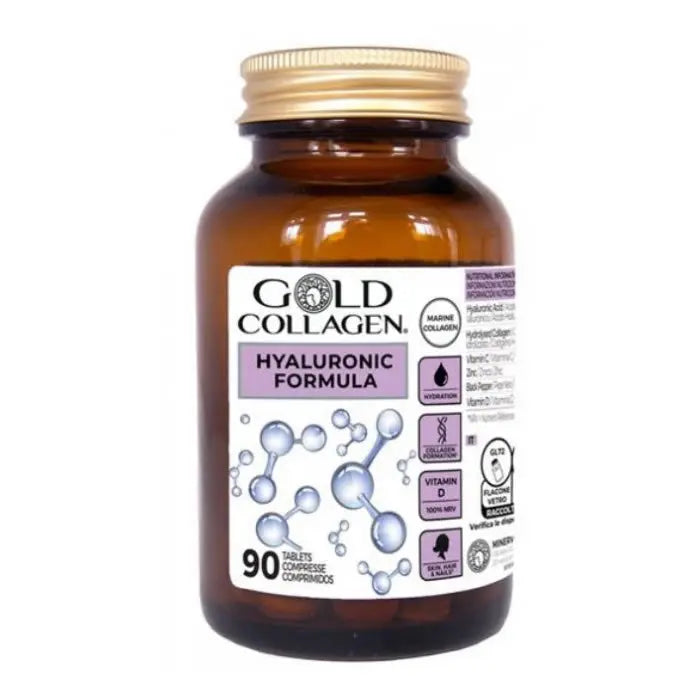 Gold Collagen Hyaluronic Formula 90 Tablets Jag Couture London - New York