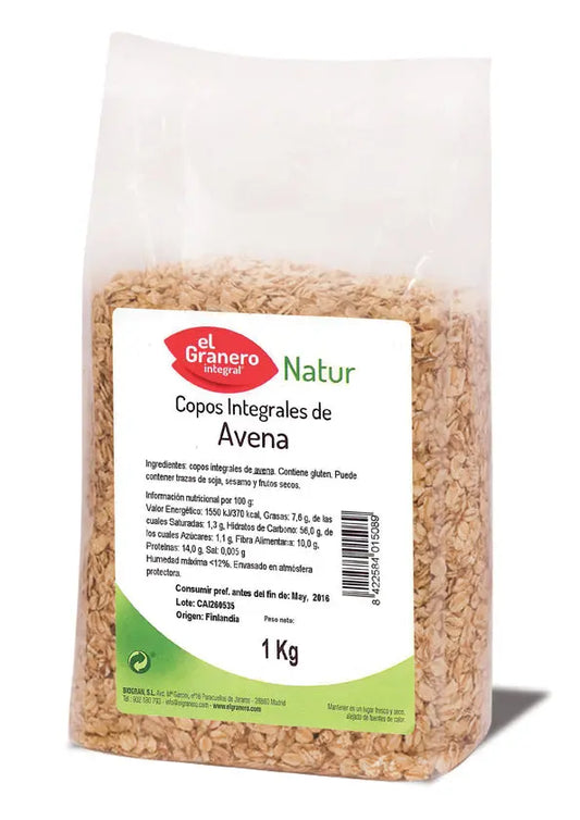 Granero Copos Avena Integrales 1 Kg Jag Couture London - New York