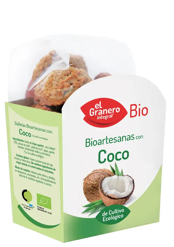 Granero Galletas Artesanas Con Coco Bio 220g Jag Couture London - New York
