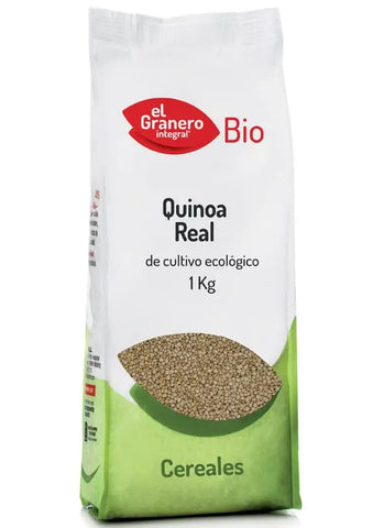 Organic Granero Quinoa from Jag Couture London New York, 1 kg bag of whole, natural quinoa grains.