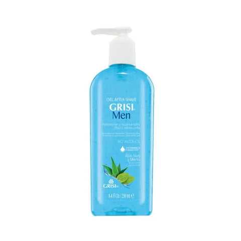 Grisi after shave for men with aloe and mint, 250ml bottle, by Jag Couture London and New York.