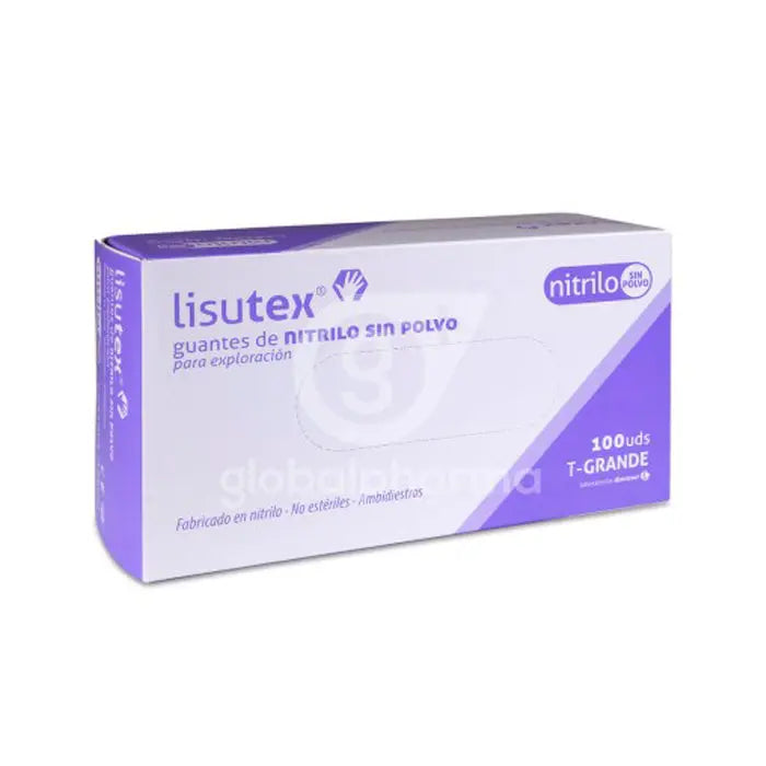 Guantex Lisutex Nitrilo S-P T-G 100U Jag Couture London - New York