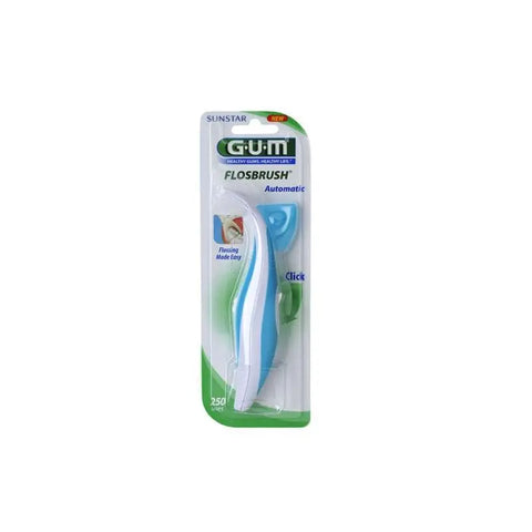 Gum Flosbrush Gum Aplicador Con Seda R-861 by Jag Couture London-New York, showing a close-up of the dental floss applicator.