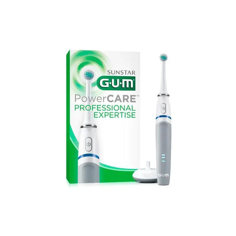 Jag Couture London New York Gum Powercare Electric Toothbrush with ergonomic handle and sleek design.