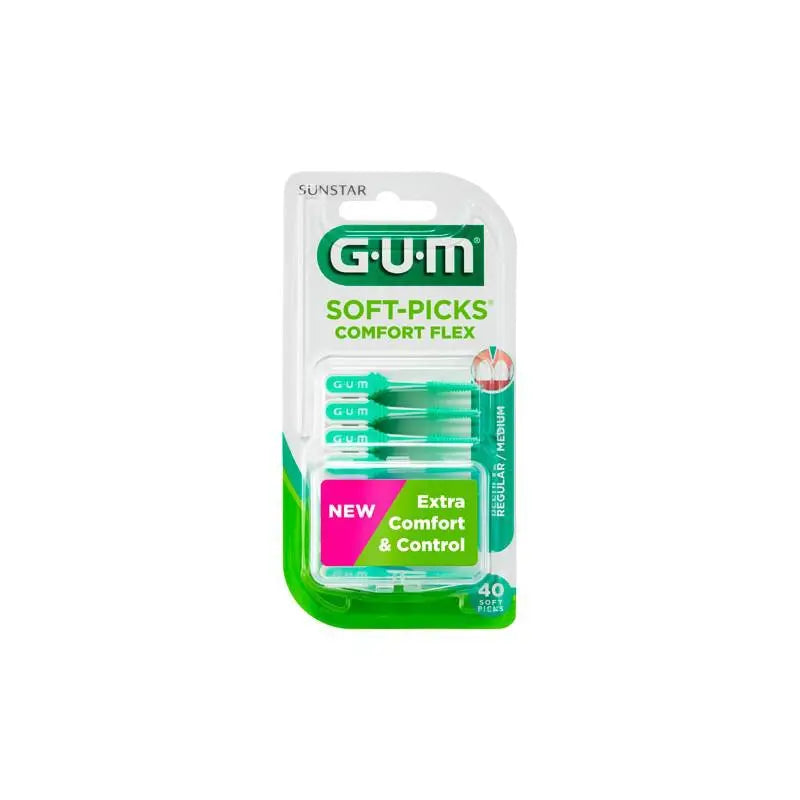 Gum Soft Picks Comfort Flex Reg Mint 40u Jag Couture London - New York