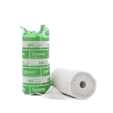 Gypsona plaster bandage by Jag Couture London, 2.7m x 15cm, showing the white medical plaster roll for casting or support.