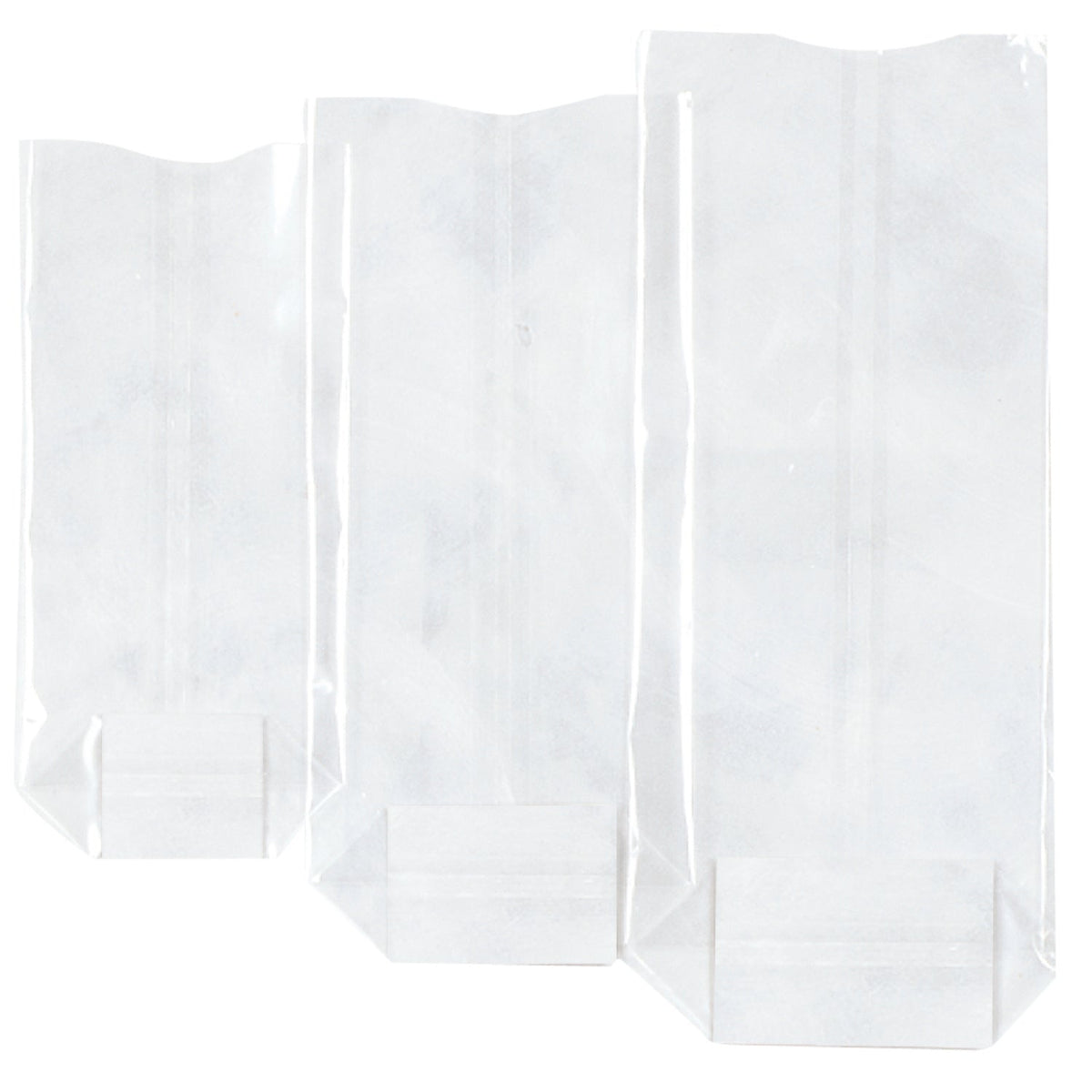 Clear cello bags - 120 x 225mm