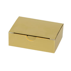 Shiny gold 6 choc with locking top