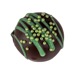 Mint truffle balls - flavoured oatmilk ganache in dark chocolate 12.8g