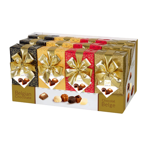 Hamlet Collection wrapped Belgian chocolate ballotins from Jag Couture London New York, assorted Belgian chocolates in elegant packaging