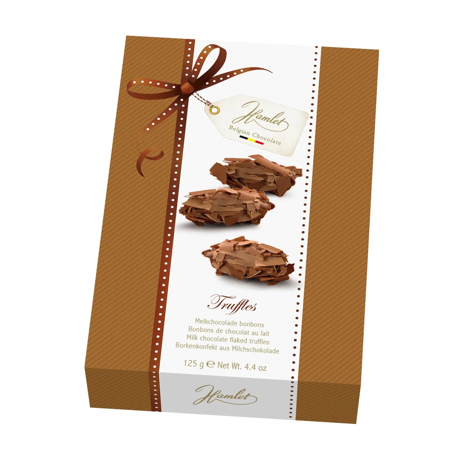 Hamlet milk chocolate flaked truffles in carton Jag Couture London - New York