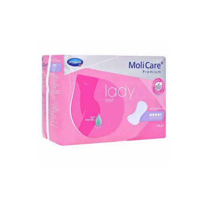 Hartmann MoliCare Lady 4.5 Drops Absorbent Protectors 14 Units Jag Couture London - New York