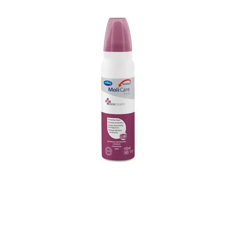 Hartmann Molicare Skin Protective Foam 100ml bottle with label, designed for skin protection and care by Jag Couture London New York.