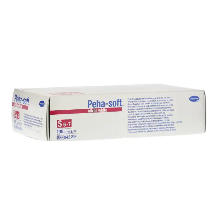 Hartmann Peha-Solf Nitrile White Powderfree Small Size Jag Couture London - New York