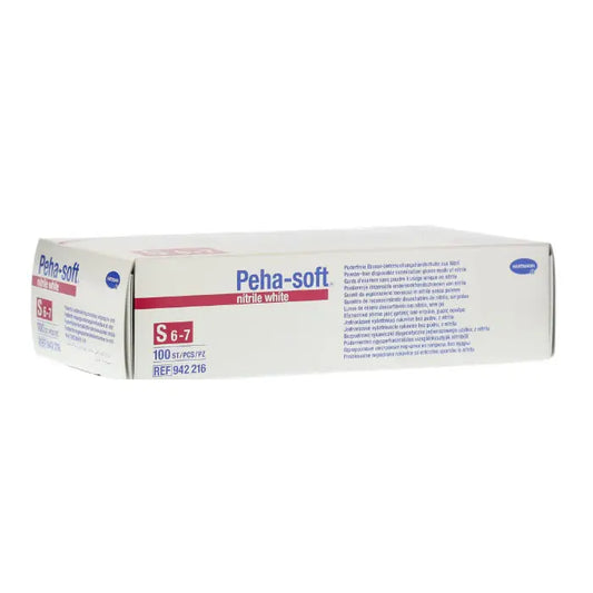 Hartmann Peha-Solf Nitrile White Powderfree Small Size Jag Couture London - New York