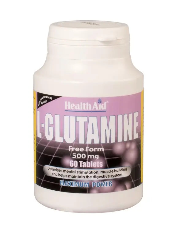 Health Aid L-Glutamina 500 Mg X 60 Comp Jag Couture London - New York