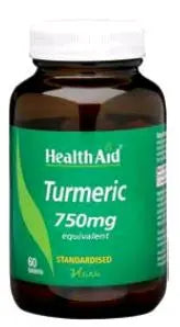 Health Aid Turmeric Root 60 Caps Curcuma Jag Couture London - New York