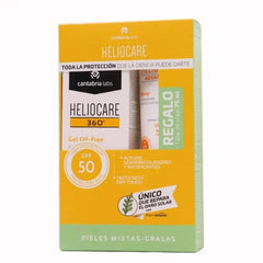 Jag Couture London - New York Heliocare 360 Oil Free Gel Dry Touch Face Spf50 50ml Set 2 Pieces