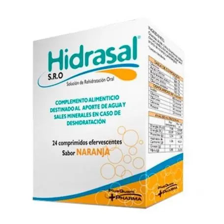 Hidrasal Complemento Alimenticio 24 Comprimidos Efervescentes Plusquam Pharma Jag Couture London - New York