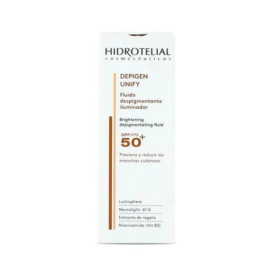 Hidrotelial Depigen Unify Depigmenting Fluid 50ml Jag Couture London - New York