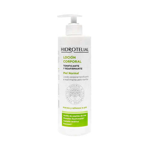 Hidrotelial Firming Lotion 500ml by Jag Couture London New York, featuring a sleek bottle with a pump dispenser.