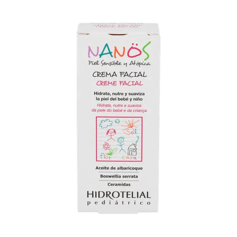 Hidrotelial Nanos Face Cream by Jag Couture London, 50ml jar with smooth cream inside, innovative skincare for hydration and skin renewal.