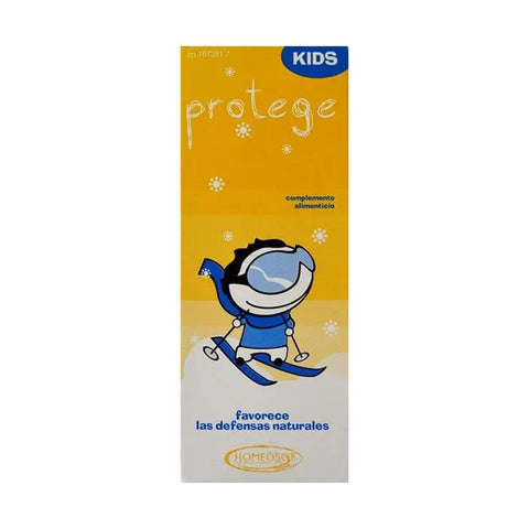 Homeosor Protege Kids Syrup 150ml bottle by Jag Couture London New York, featuring a colorful label and child-friendly packaging.
