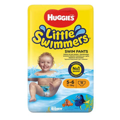 Huggies Little Swimmers Disposable Swimsuits Size 5-6 11 Units Jag Couture London - New York