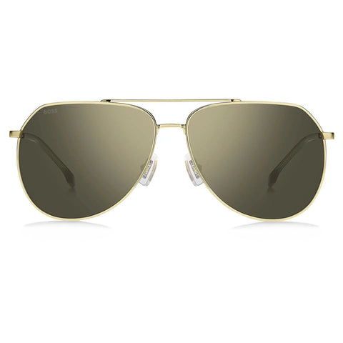 Hugo Boss 1447S_0J5G sunglasses with black frames and dark lenses, stylish eyewear by Hugo Boss, displayed on a white background