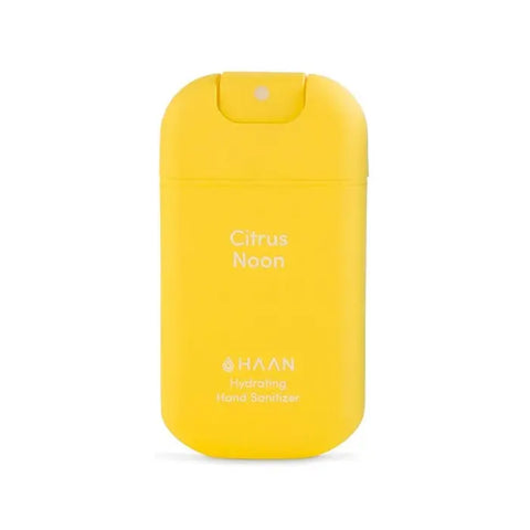 Hydrating hand sanitizer with citrus scent in a 30ml bottle from Jag Couture London New York.