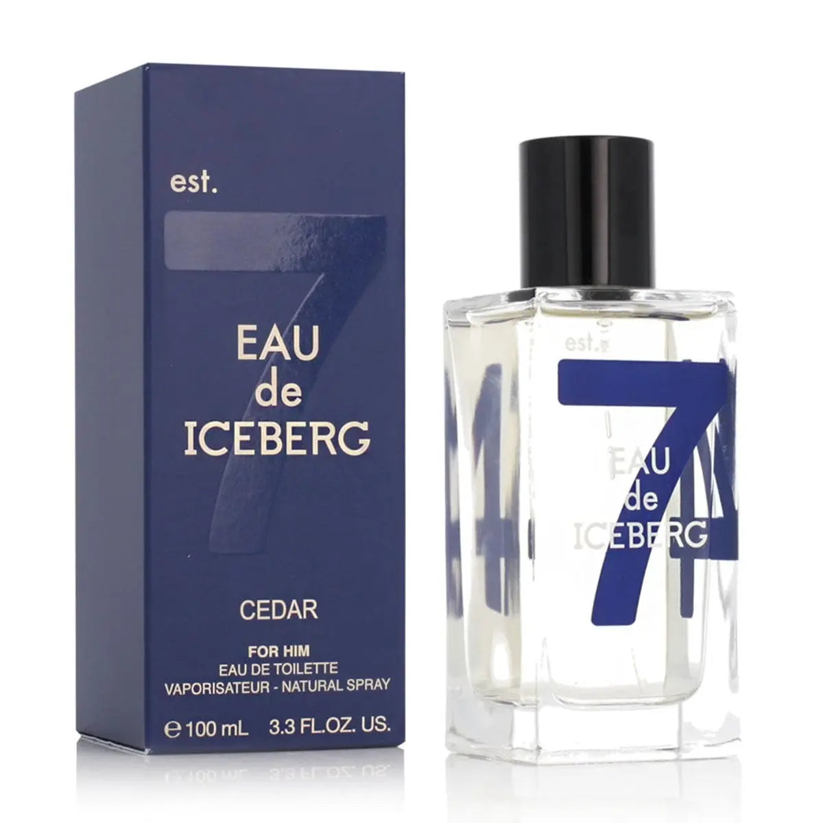 Jag Couture London - New York Iceberg Cedar 7 Eau De Iceber Eeau De Toilette For Him 100ml Spray