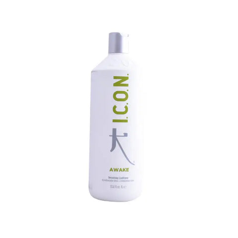 Jag Couture London Icon Awake Detoxifying Conditioner 1000ml bottle, nourishing hair with a sleek design and professional styling.