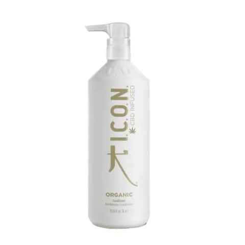 Icon Organic Conditioner 1000ml by Jag Couture London - New York, showing the sleek bottle and label on a clean background.