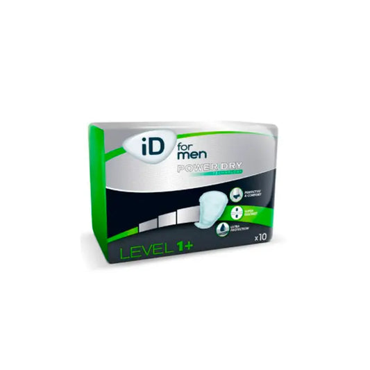 Id Expert Men Level 1 Plus Incontinence Protector 10U Jag Couture London - New York