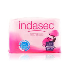 Jag Couture London - New York Indasec Dermoseda Good Night Incontinence Compress Maxi 12 Units