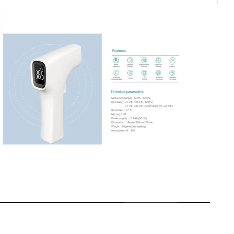 Jag Couture London - New York Infrared Thermometer Contactless