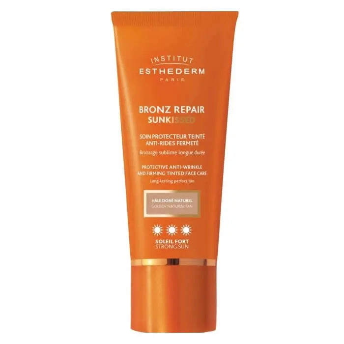 Institut Esthederm Bronz Repair Face Care Golden Natural Tan Strong Sun 50ml Jag Couture London - New York