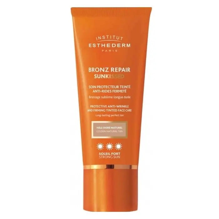 Jag Couture London - New York Institut Esthederm Bronz Repair Face Care Golden Natural Tan Strong Sun 50ml