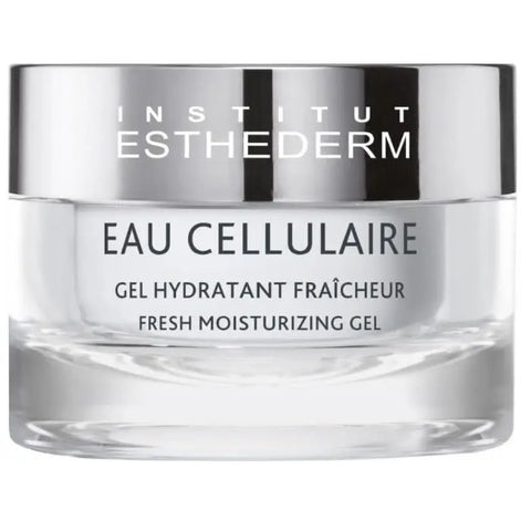 Institut Esthederm Eau Cellulaire Fresh Moisturizing Gel in 50ml jar, lightweight hydrating skincare product from Jag Couture London New York
